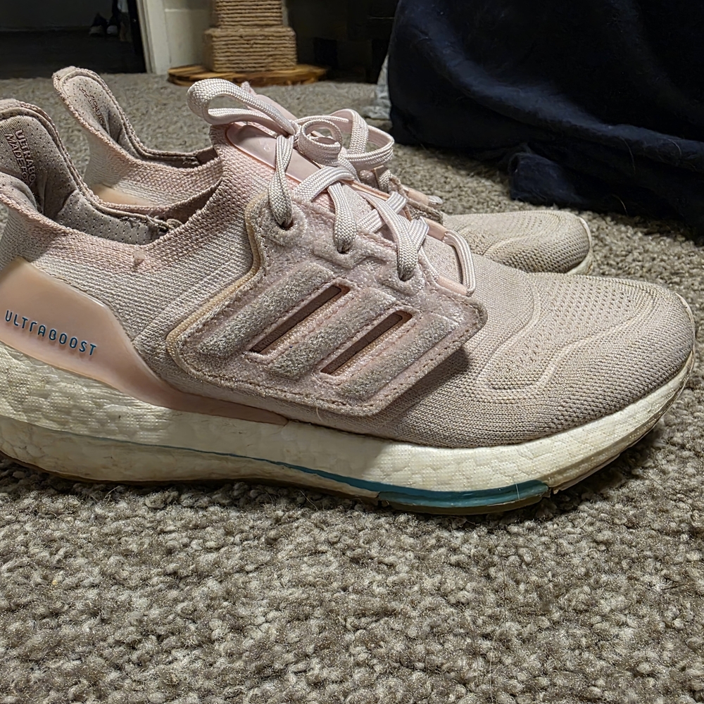 Adidas Women's Ultraboost Pink Running Shoes
